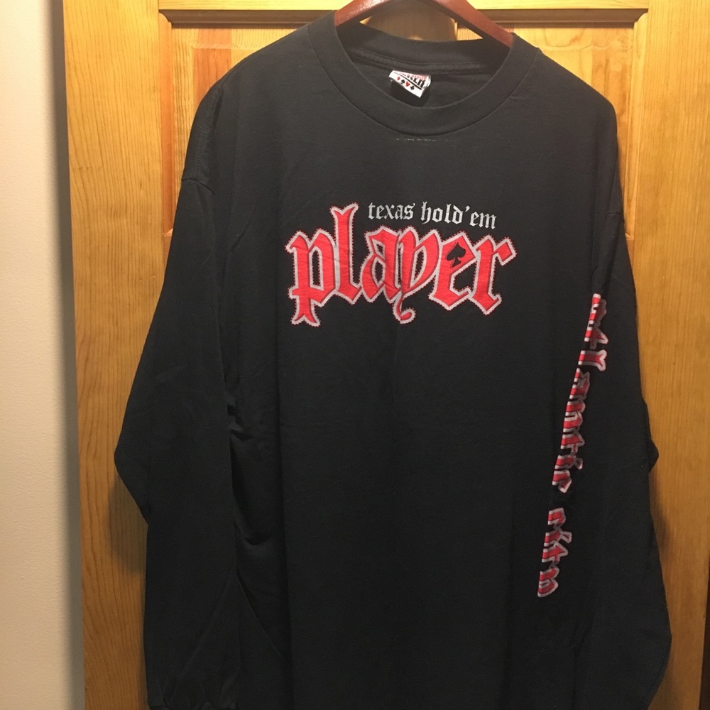 2004 World Series Of Poker WSOP Long Sleeve Tee